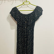 Robe picotée col élastique à vilants - Paper Moon Medium