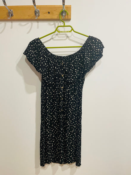 Robe picotée col élastique à vilants - Paper Moon Medium