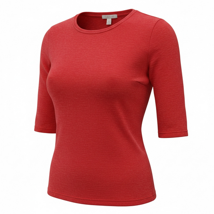 Haut rouge manches courtes/ Tristan / taille XL