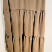 Robe courte Kaki, sans manches / Gentle Fawn / Taille Small