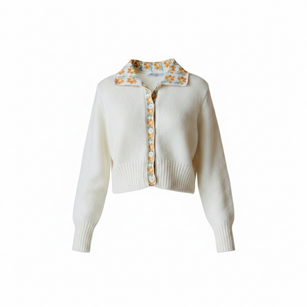 Haut tricot blanc manches longues / Zara / taille médium