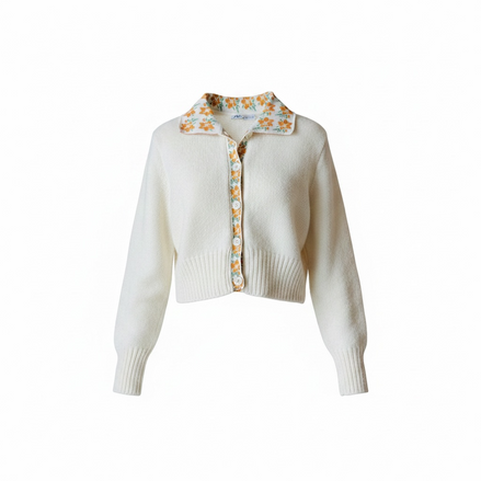 Haut tricot blanc manches longues / Zara / taille médium