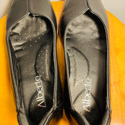 Ballerines cuir noir / Alberto / taille 6 femme