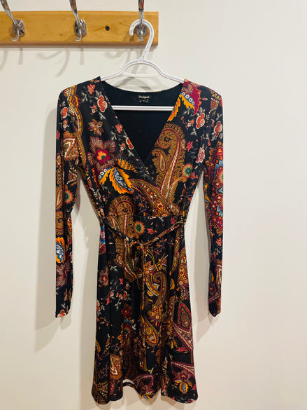 Robe courte manches longue - Desigual - XS