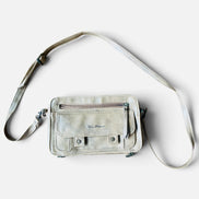 Sac cuir beige / Vintage