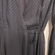 Robe longue noire portefeuille - H&M taille 2