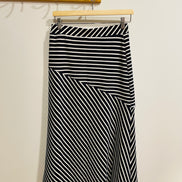 Jupe longue lignée / Taille élastique / Vamp / taille small