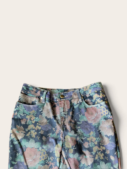 Jeans fleuri / taille 6