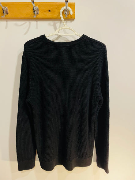 Chandail noir manche longue / H&M / Taille medium