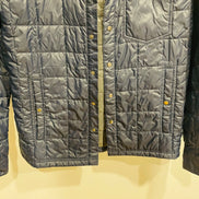 Veste bleue matelassée intérieur à carreaux - Chlorophylle - Taille small