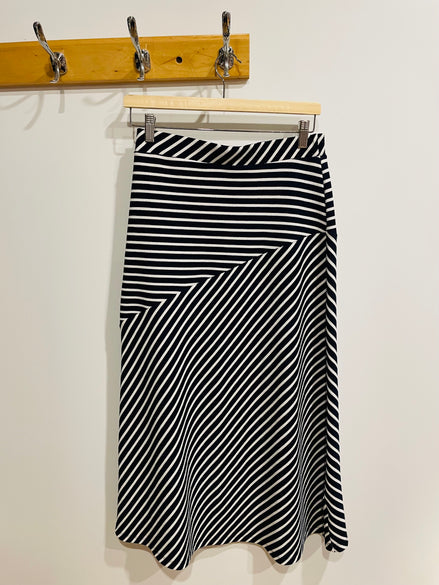 Jupe longue lignée / Taille élastique / Vamp / taille small