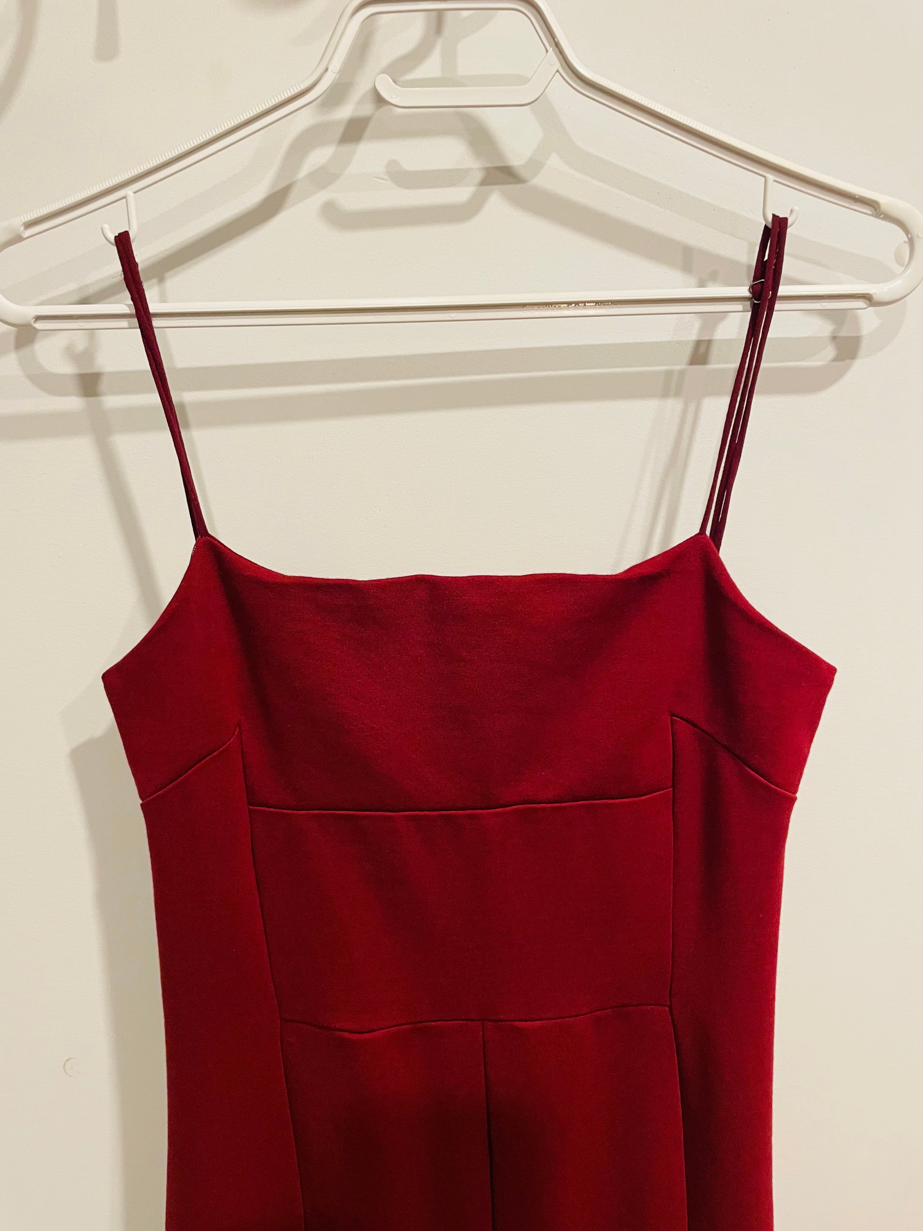 Jumpsuit bourgogne Urban Outfitters - taille small