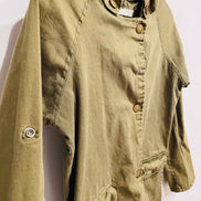 Veste vintage verte aspect militaire - Taille XS - Enfant