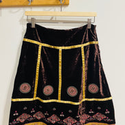 Jupe velours et ornement- Taille Medium