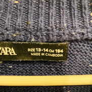 Tricot bleu enfants / Zara taille 13-14 ans