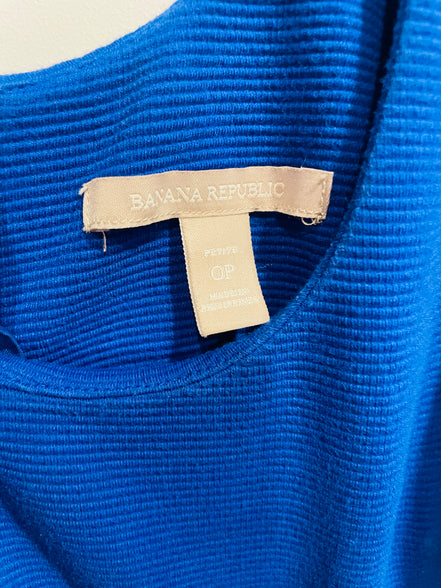 Robe bleue / Banana république taille OP petite