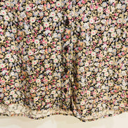Chemise fleuri, manches courtes à volants / Paper Moon /Taille Medium