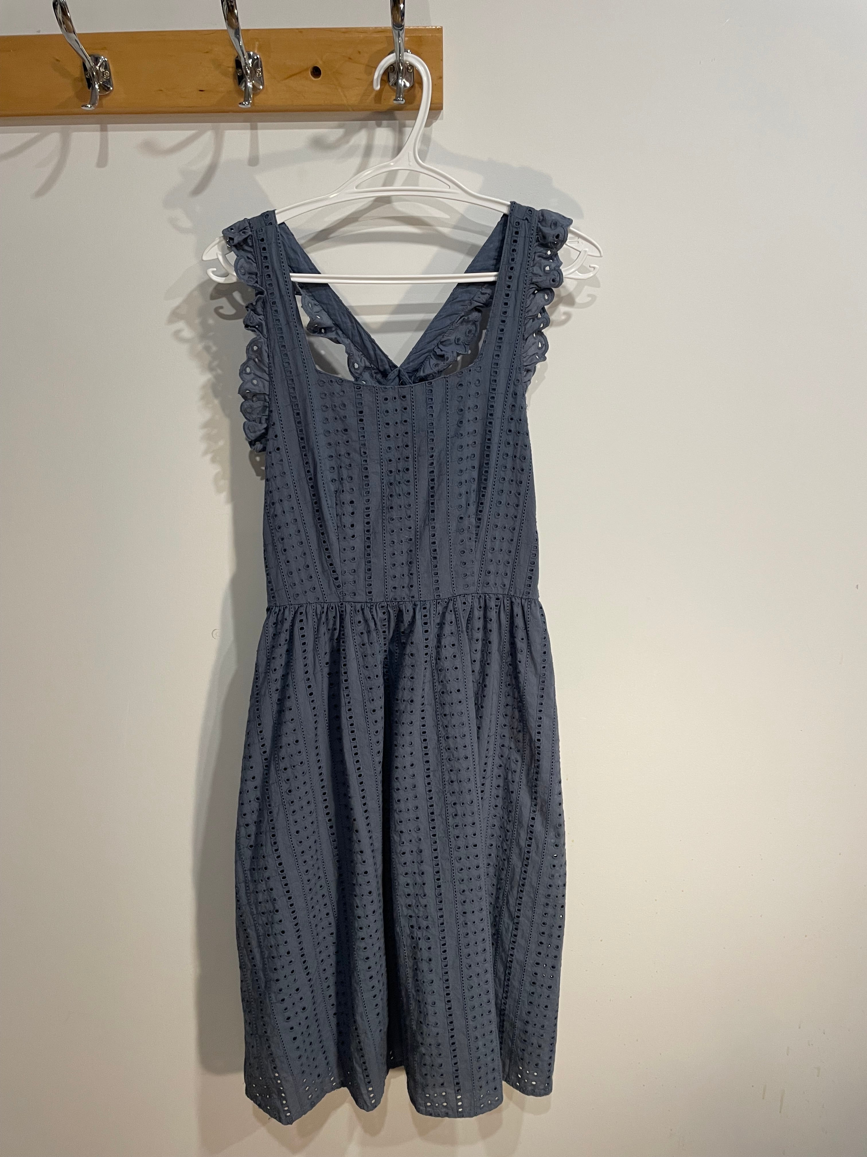 Robe bleue dentelle/ ICHI / taille Small
