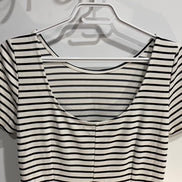 Robe rayée noire et blanche / Banana Republic / Taille 6p