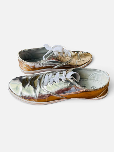 Souliers métalliques / Streetwear society / taille 9