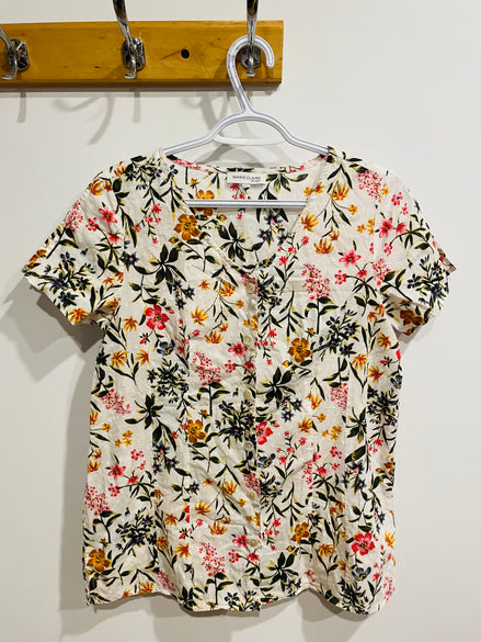 Floral Blouse Medium - Marie Claire