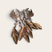 Boucles d’oreilles originales vintage
