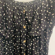 Robe picotée col élastique à vilants - Paper Moon Medium
