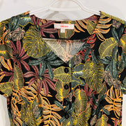 Robe motif tropical/ Grenier / taille Small