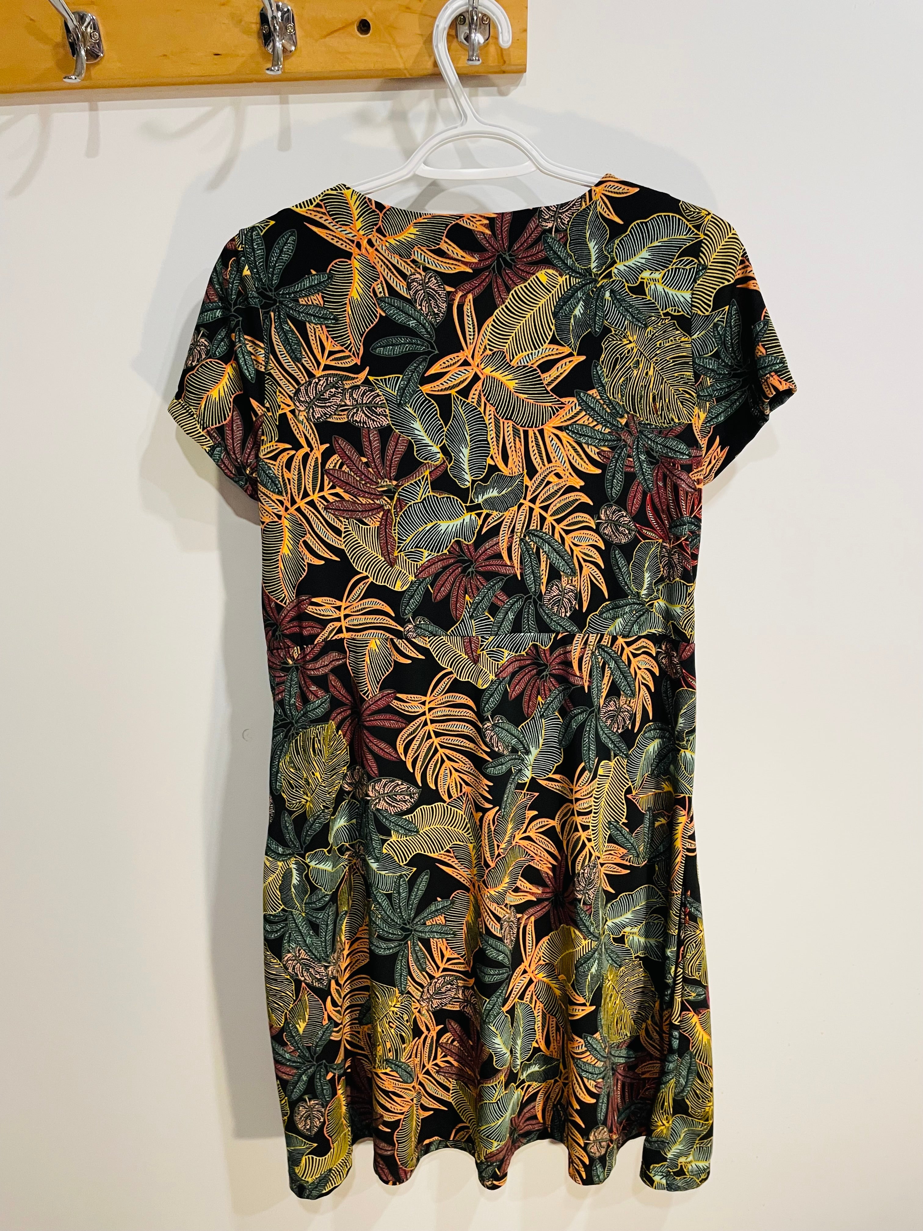 Robe motif tropical/ Grenier / taille Small