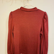 Chandail rose et perles / manches longues / Reitmans / taille Medium