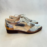Souliers argent et plastique / Aldo / taille 8