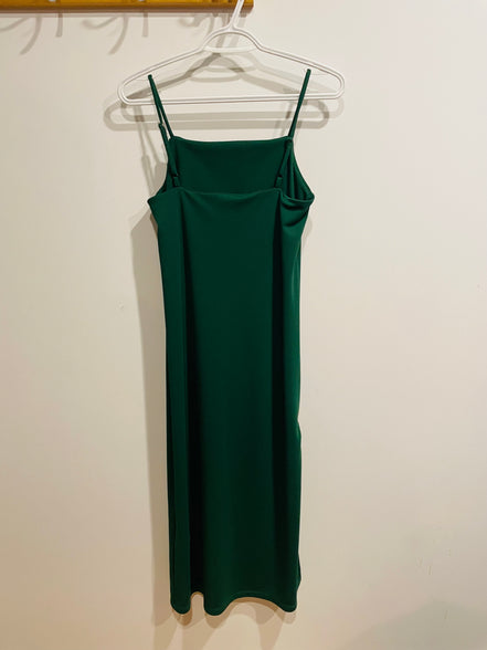 Robe longue verte - H&M - Taille XS