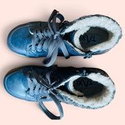 Bottines bleues / Taxi / Taille 7