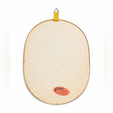 Duo de cadres ovals vintage