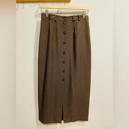 Vintage brown skirt - Marie Claire