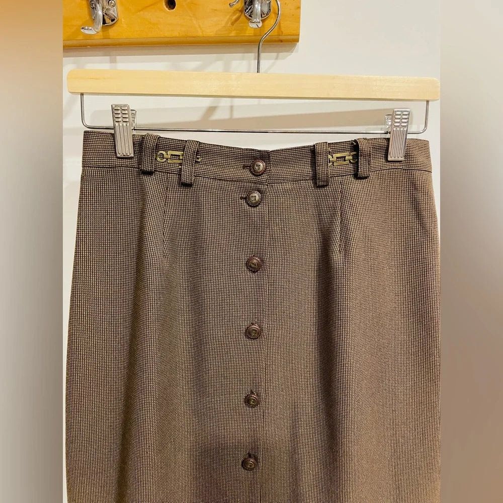 Vintage brown skirt - Marie Claire
