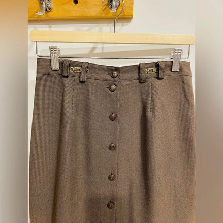 Vintage brown skirt - Marie Claire