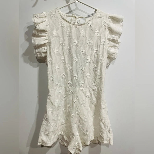 White romper - Zara