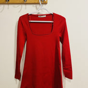 red dress - Zara
