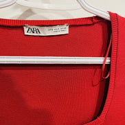 red dress - Zara