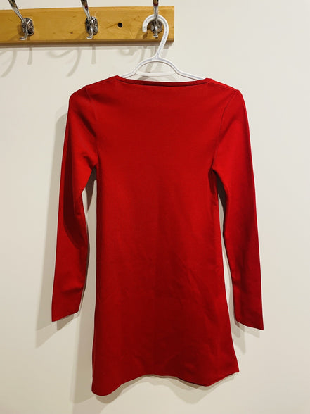 red dress - Zara